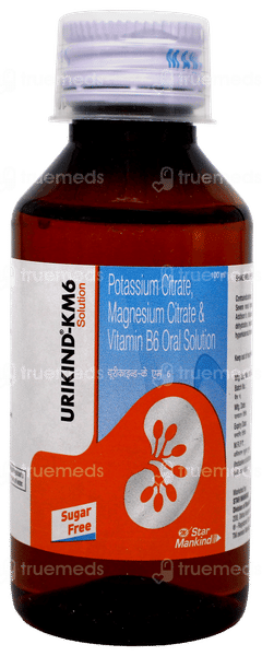 Urikind Km6 Sugar Free Solution 100Ml